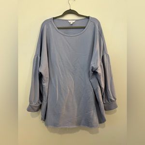 Lauren Conrad Oversized Sweatshirt Size 2X NWOT